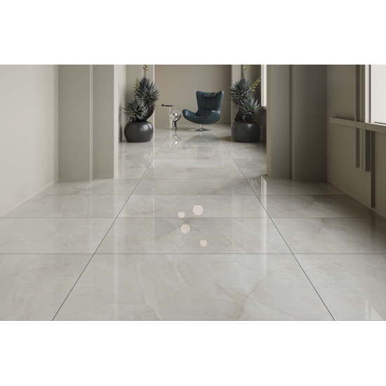 Πλακάκι Arch Light Grey 60Χ120 Μάρμαρο Γυαλιστερό Γκρι